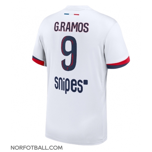 Billige Fotballdrakt Paris Saint-Germain Goncalo Ramos #9 Replika Bortedrakt 2025-26 Kortermet Billige Fotballdrakt Paris Saint-Germain Goncalo Ramos #9 Replika Bortedrakt 2025-26 Kortermet